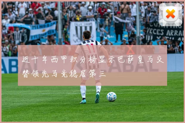 近十年西甲积分榜显示巴萨皇马交替领先马竞稳居第三